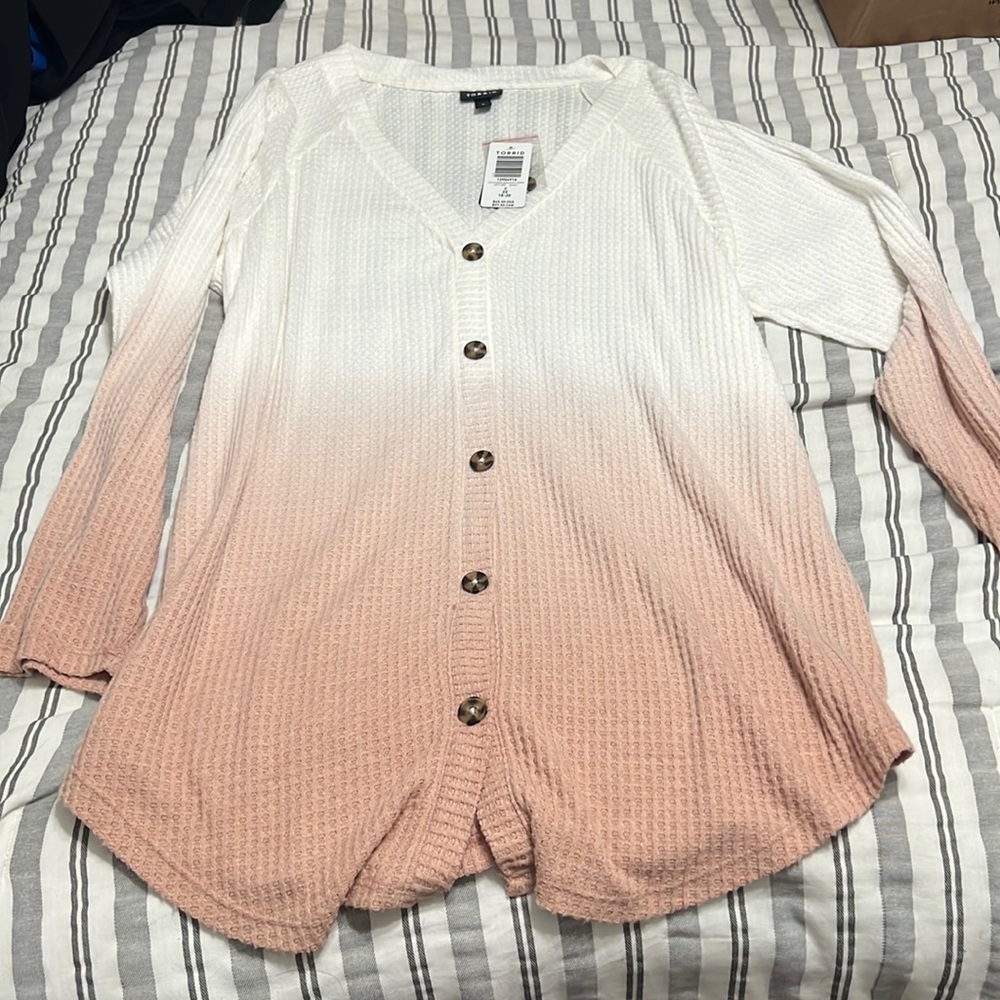 torrid button up front shirt NEW